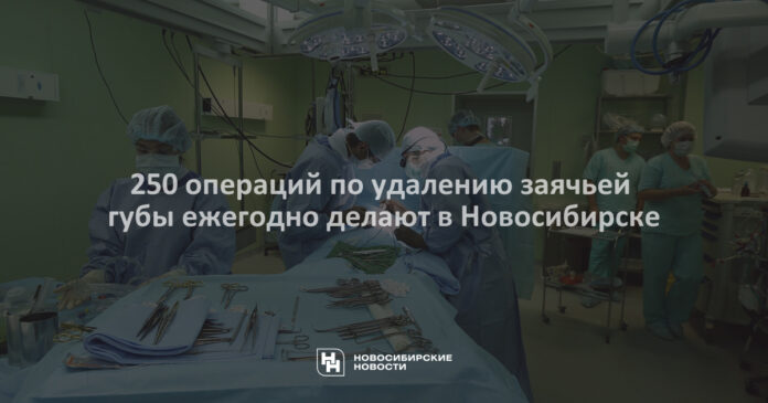 250 операций по удалению заячьей губы ежегодно делают в Новосибирске