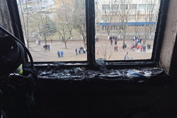 Пожар в Минске: на Гурского горело общежитие